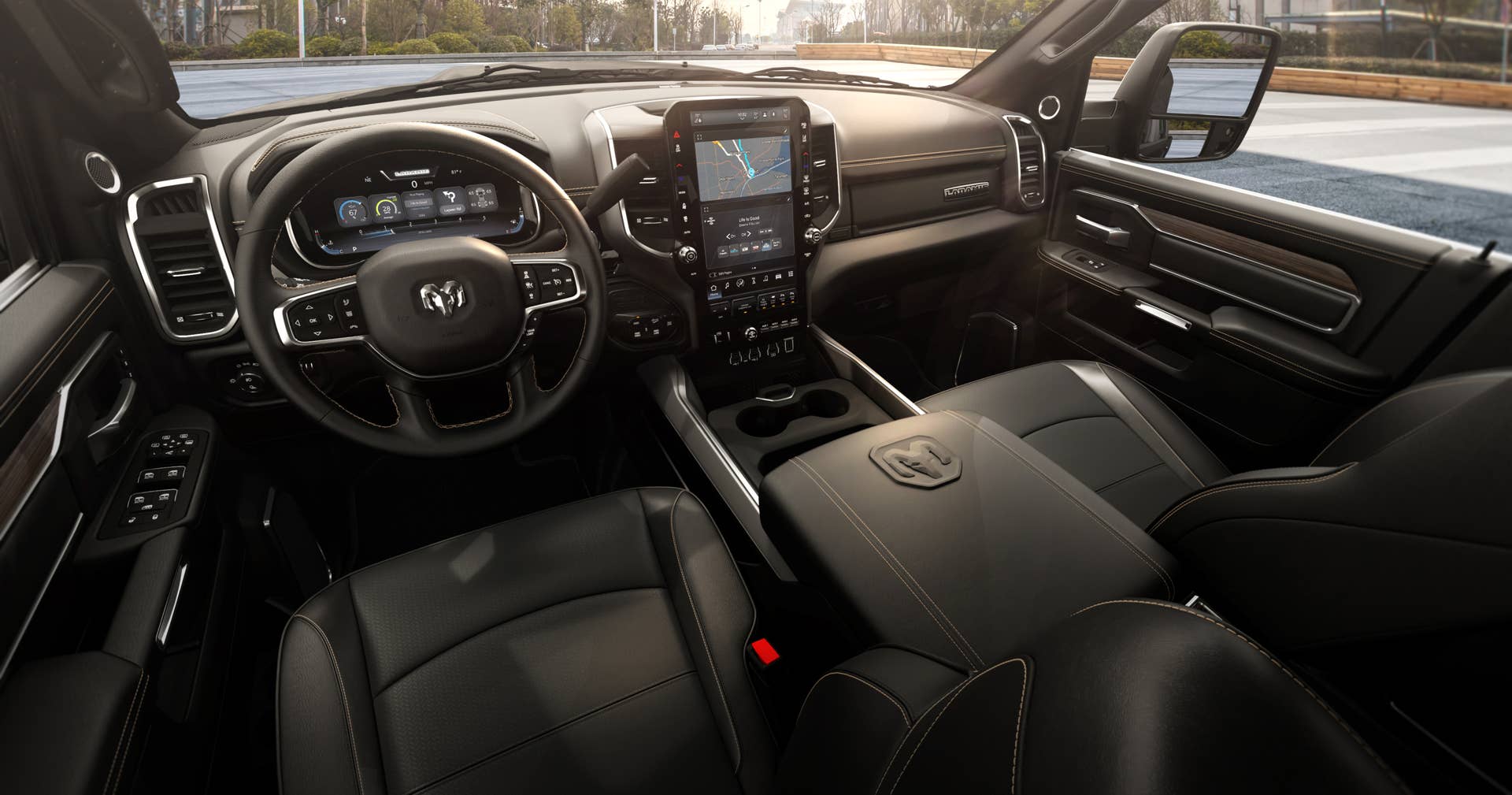 2025 RAM 2500 Heavy Duty Laramie interior