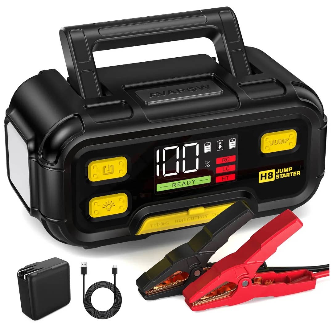 Avapow H8 10,000A Portable Jump Starter