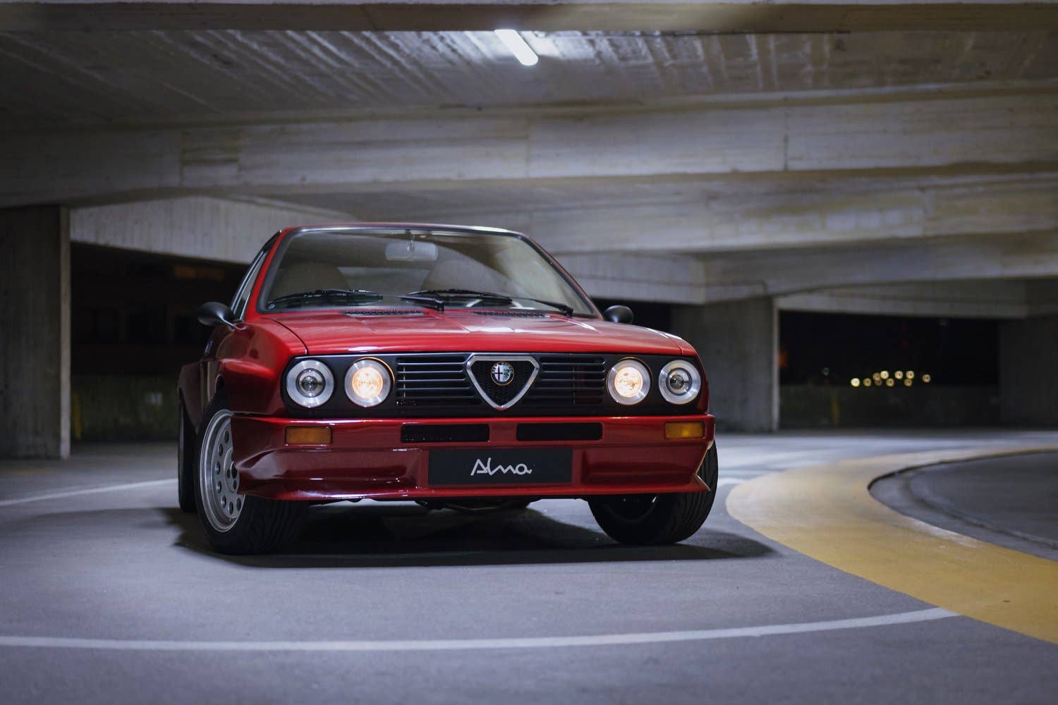 Alpha Romeo 80s Alfa Romeo prototype from the 1980s revived by Alma Sprint - Autoblog