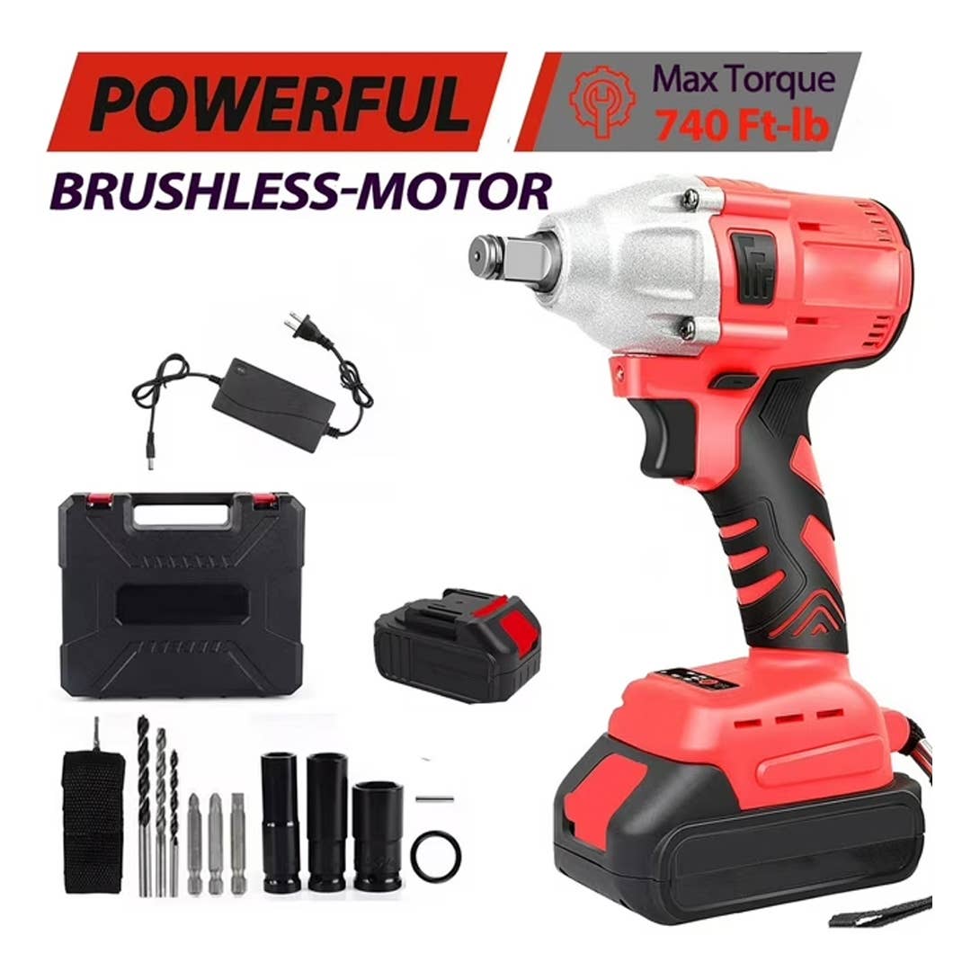 The Baokaler Cordless Impact Wrench is on sale right now at Walmart