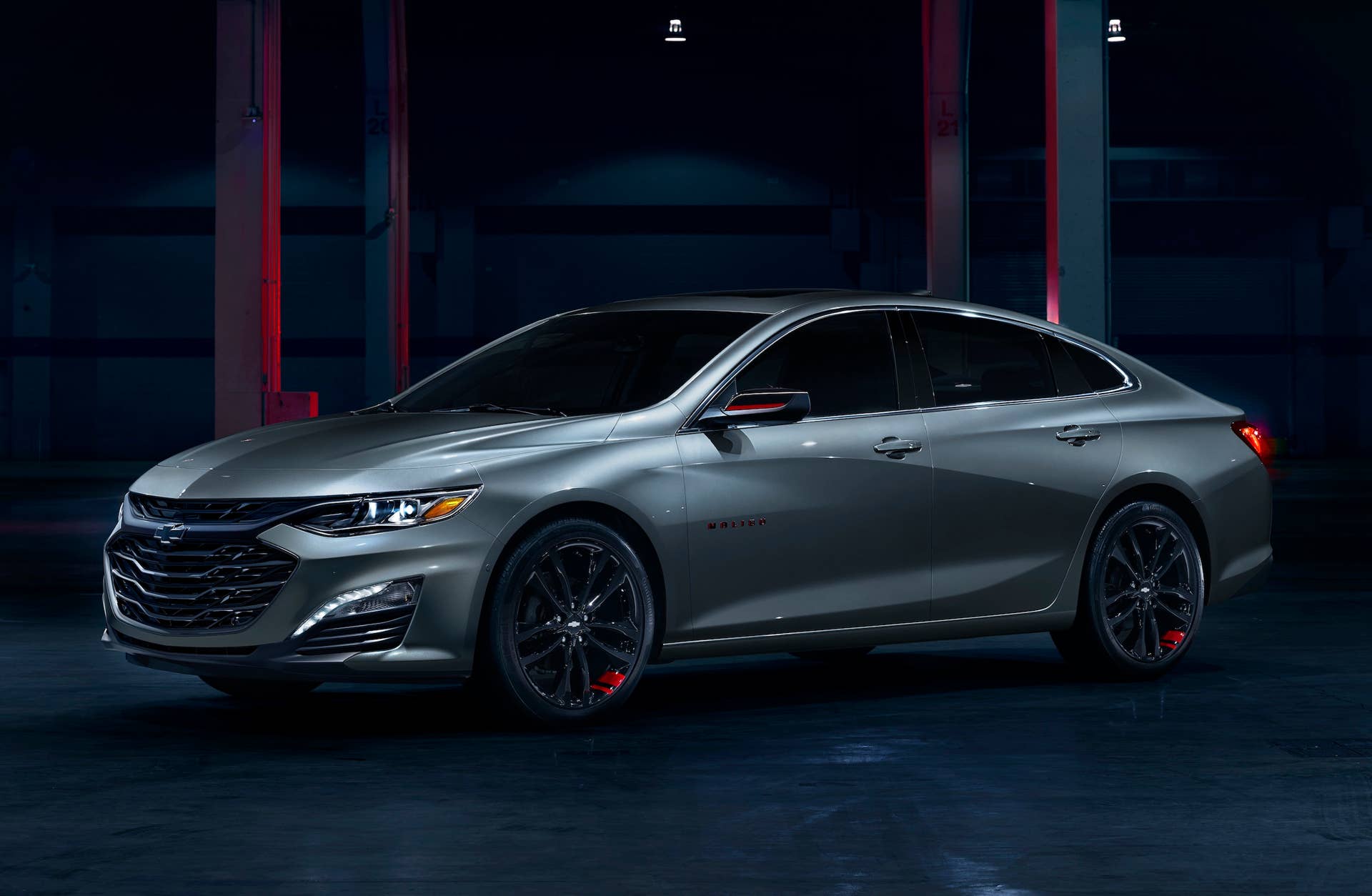 2025 Chevrolet Malibu front angled view