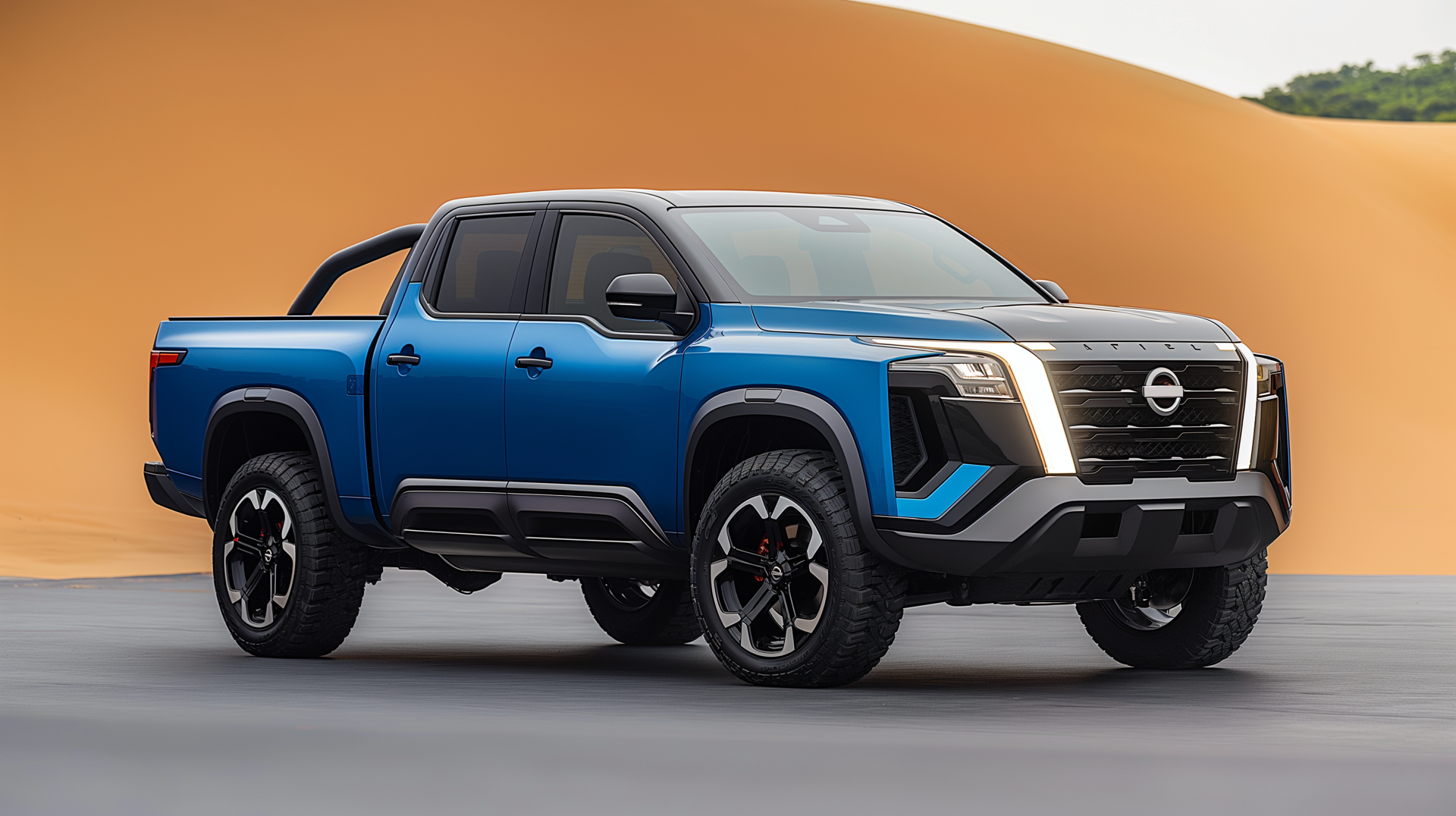 Next-generation Nissan Navara render