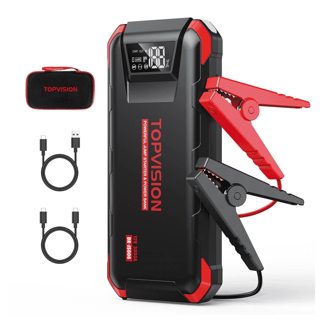 The T-Topvision Car Jump Starter is on sale right now at Walmart