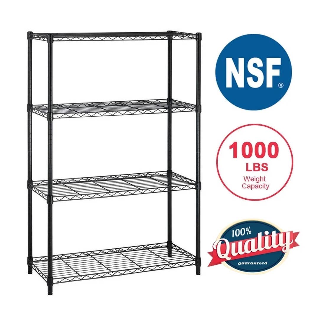 The BestOffice Wire Shelving Unit is on sale right now at Walmart