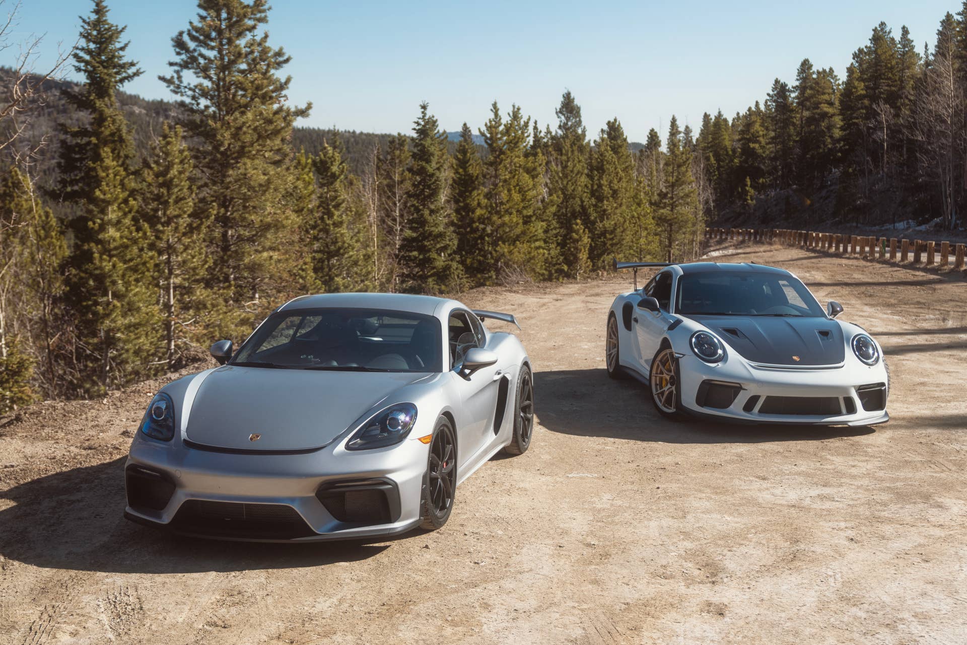 718 Porsche GT4 and 991.2 GT3 RS