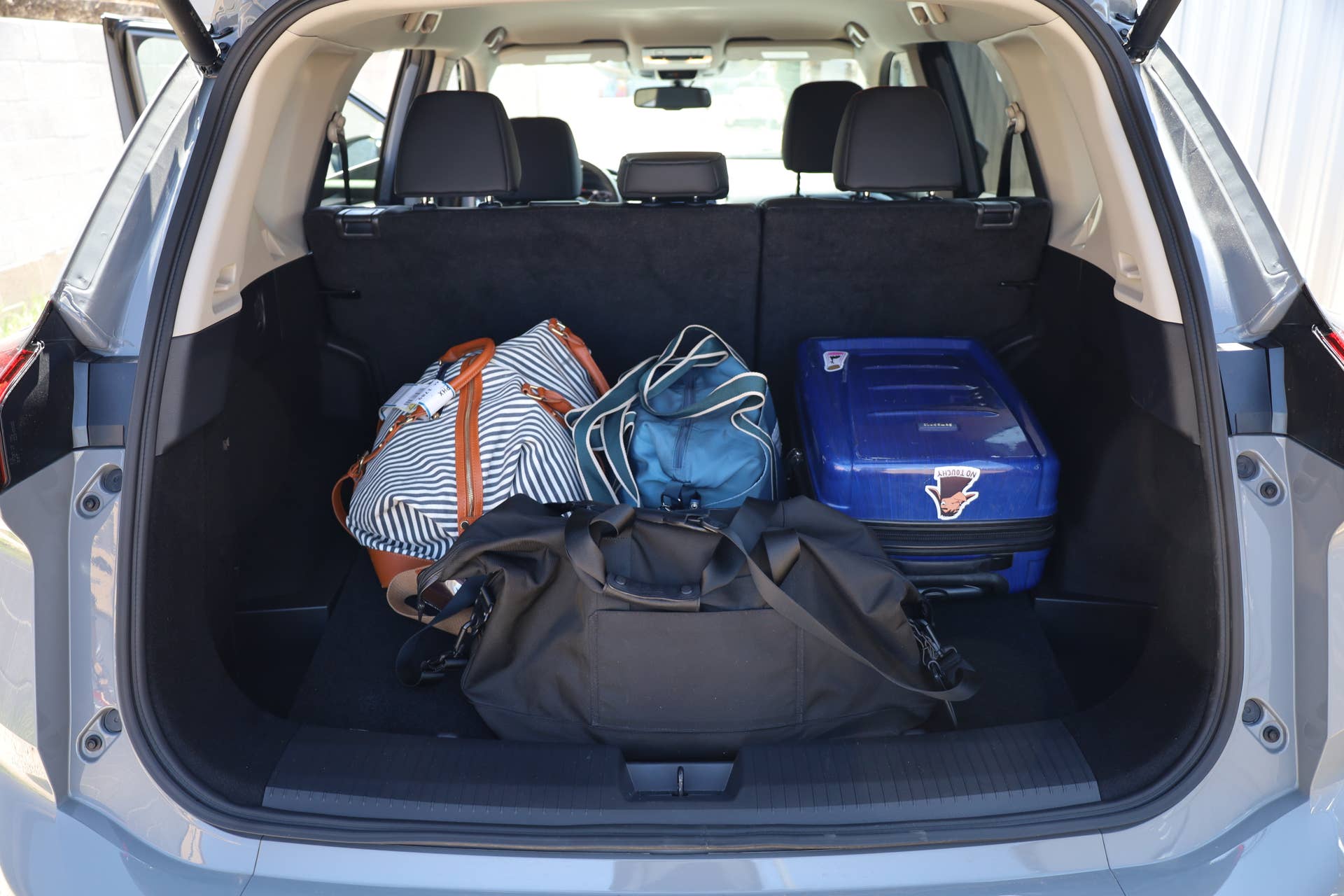 2025 Nissan Rogue Luggage Test