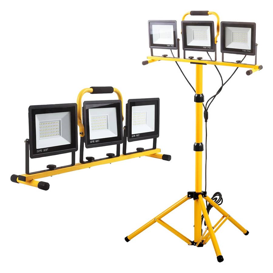 The Guwell 21000 Lumen Work Lights are on sale right now at Amazon.