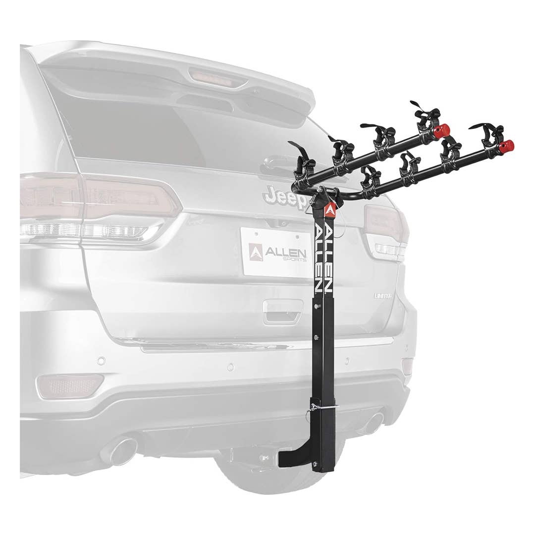 The Allen Sports Deluxe 4-Bike Car Rack is on sale right now at Amazon