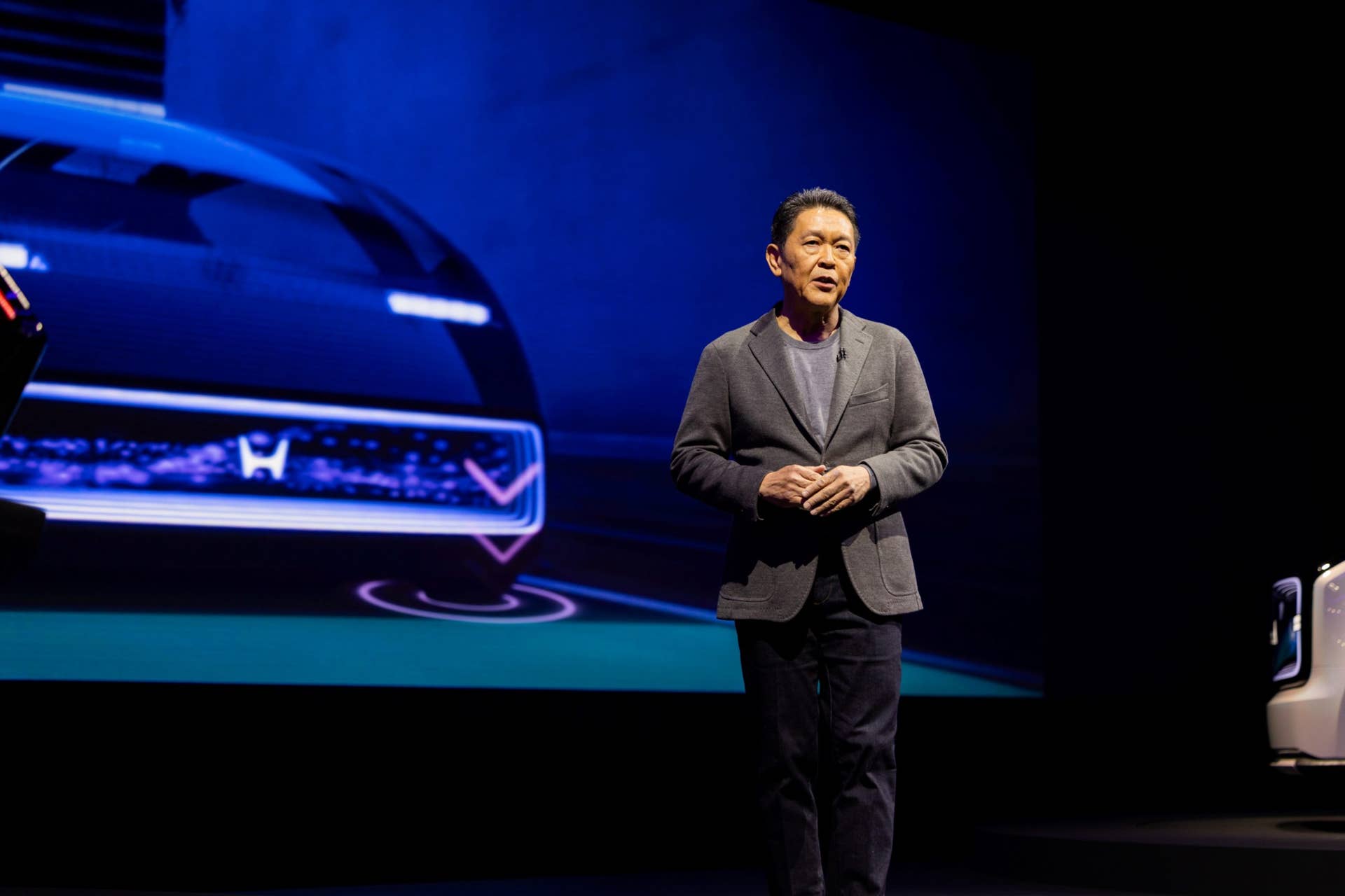 Shinji Aoyama, Honda Executive Vice President at CES 2024 Press Conference