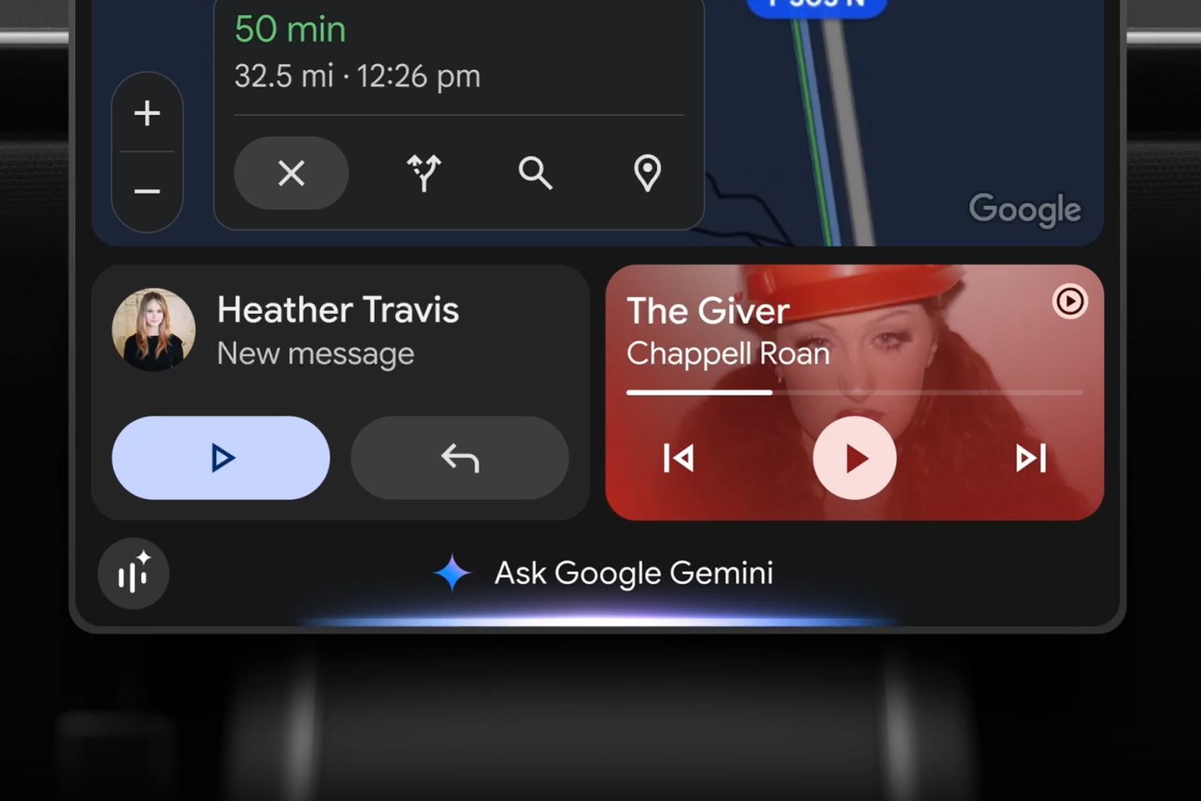 Gemini AI and Android Auto
