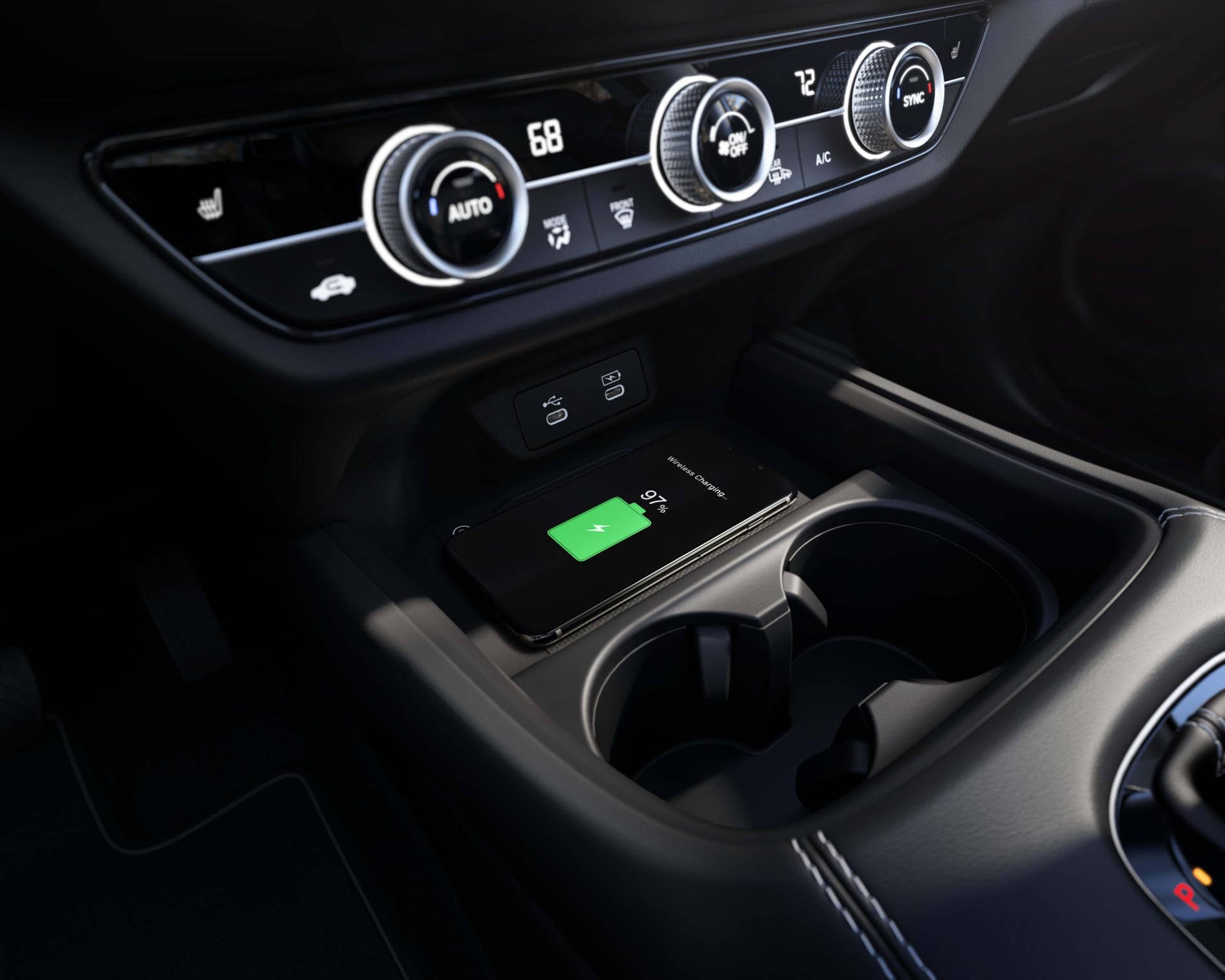 2026 Honda HR-V new standard charging pad