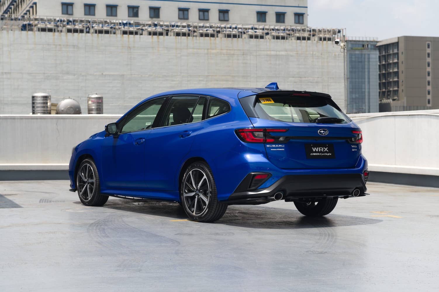 2025 Subaru WRX Wagon rear 3/4 shot
