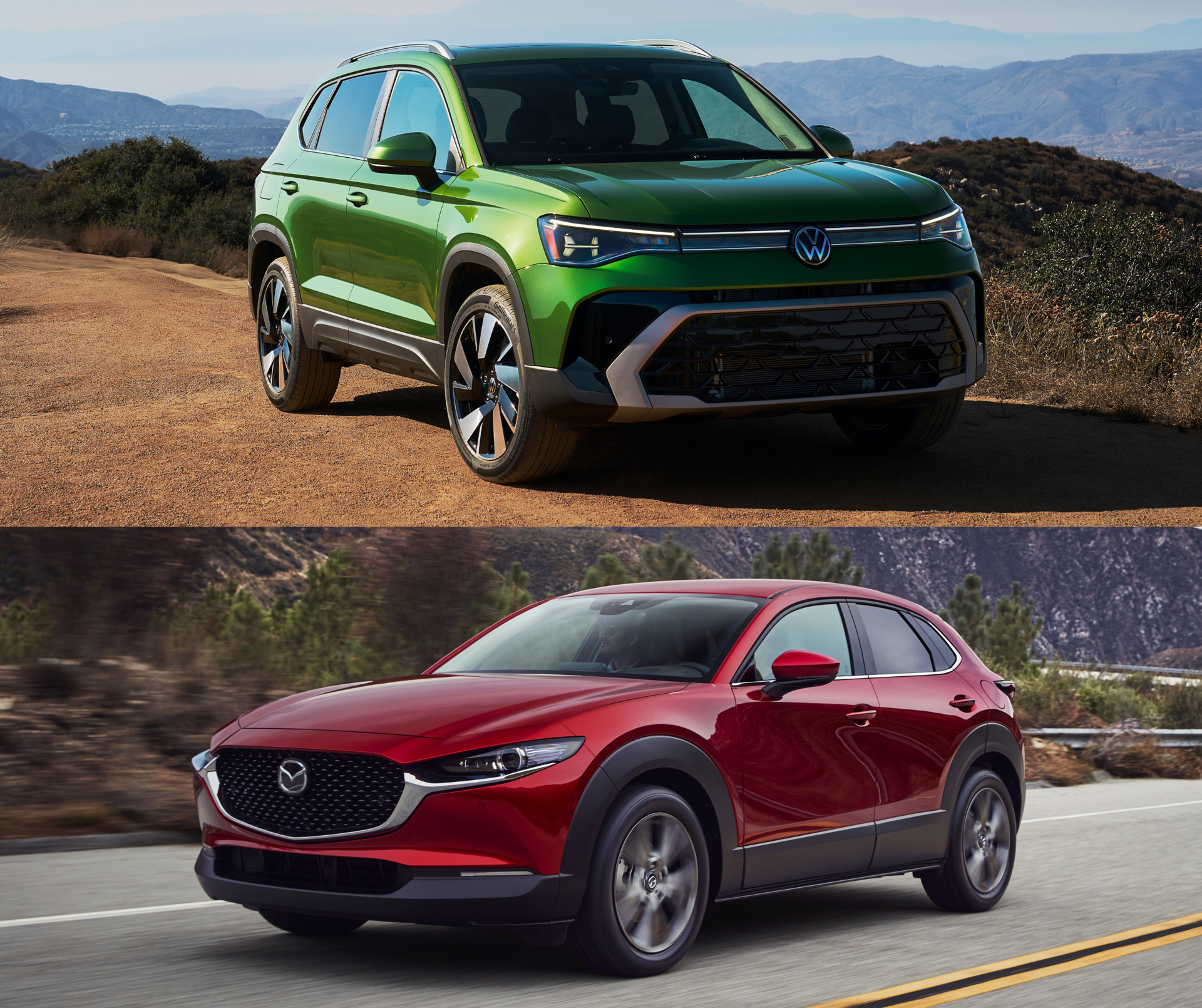 2025 VW Taos & 2025 Mazda CX-30