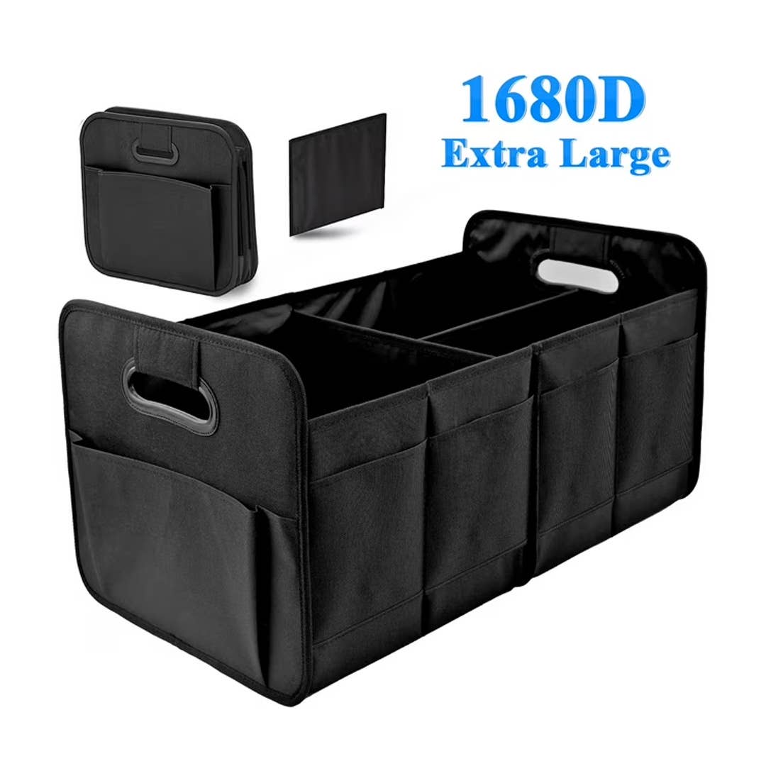 The Cyrico Car Trunk Organizer is on sale right now at Walmart