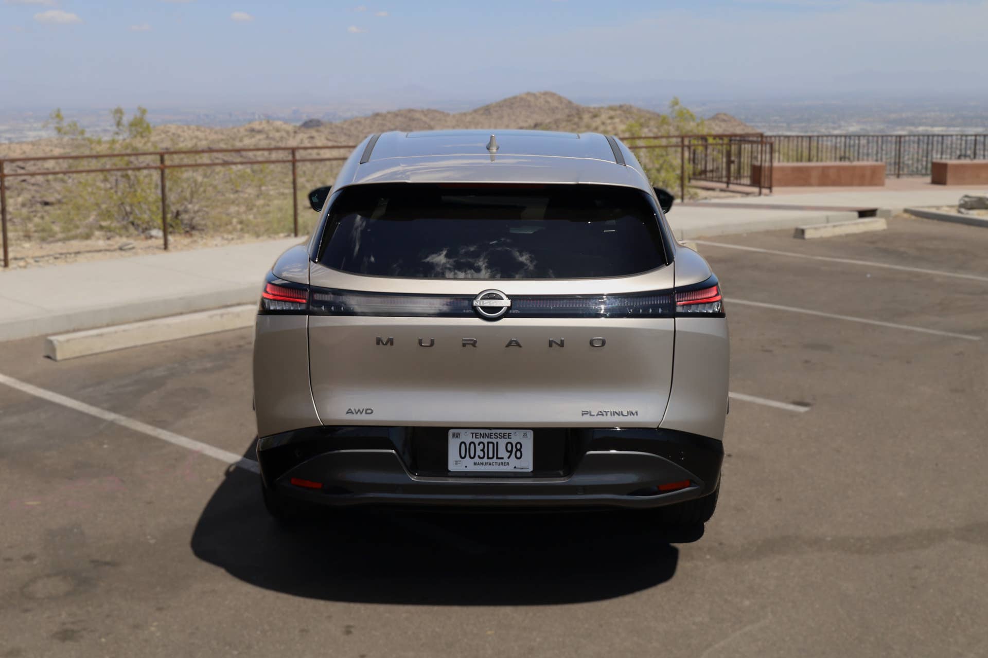2025 Nissan Murano Platinum AWD rear