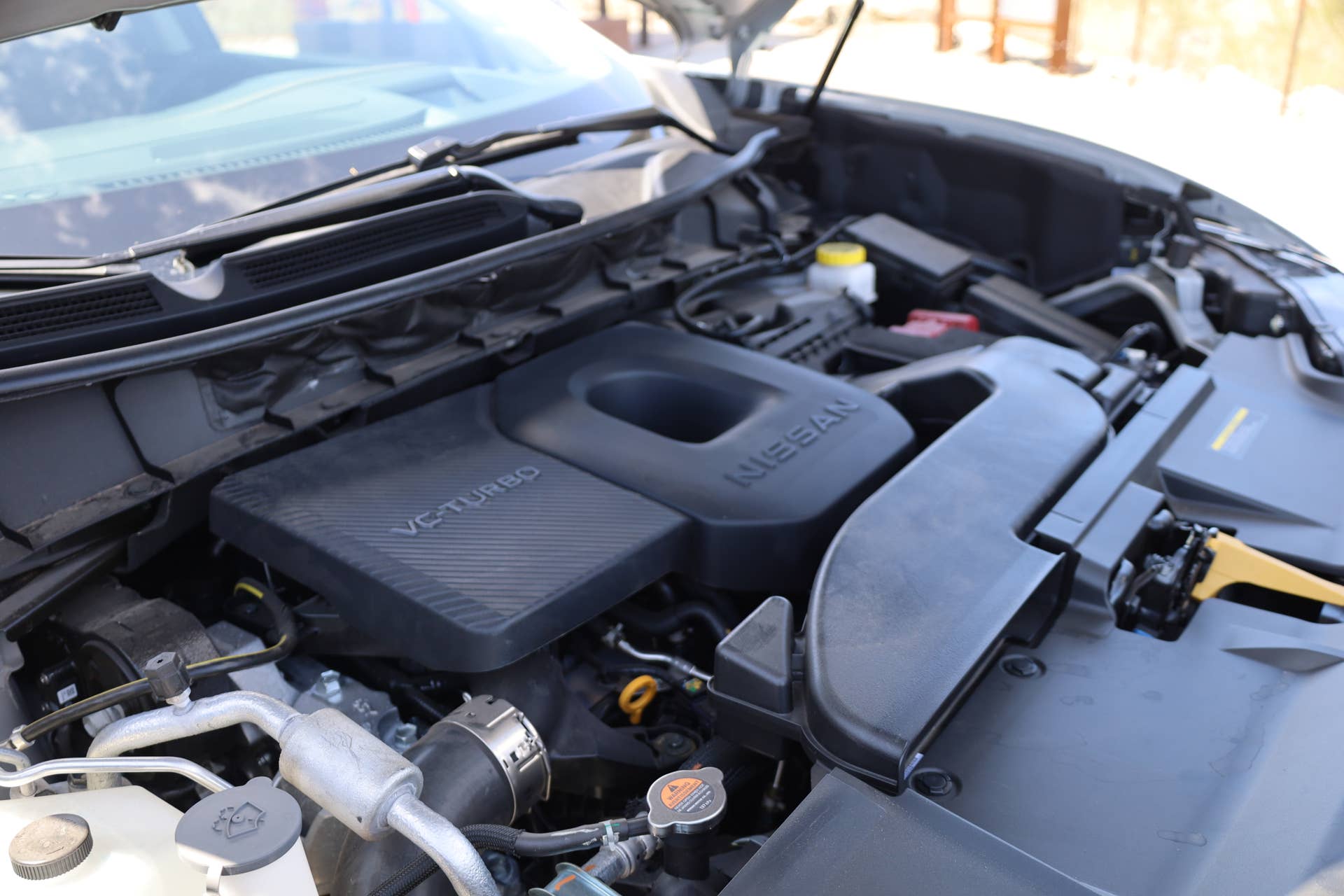2025 Nissan Murano Platinum AWD engine bay