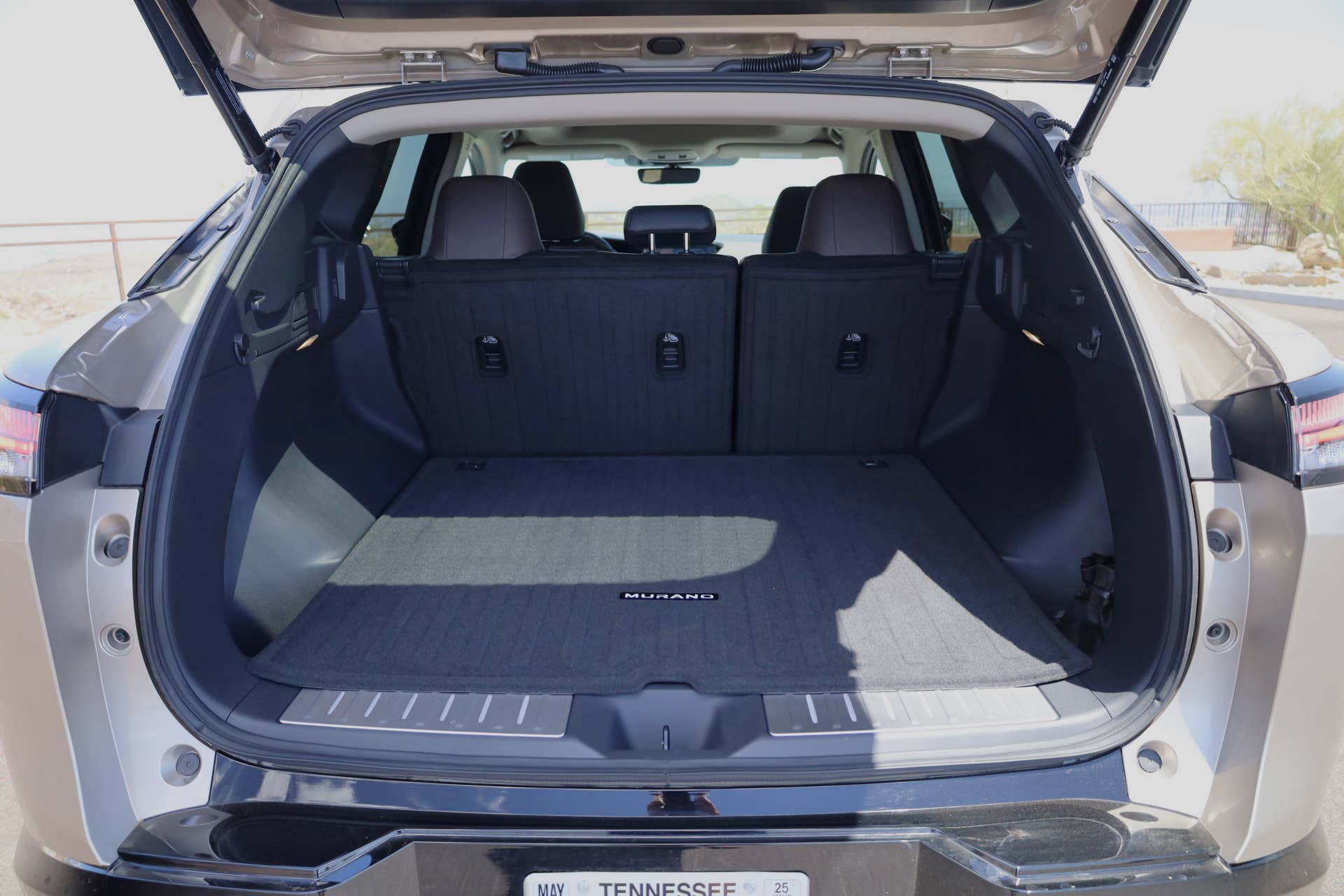 2025 Nissan Murano Platinum AWD trunk space