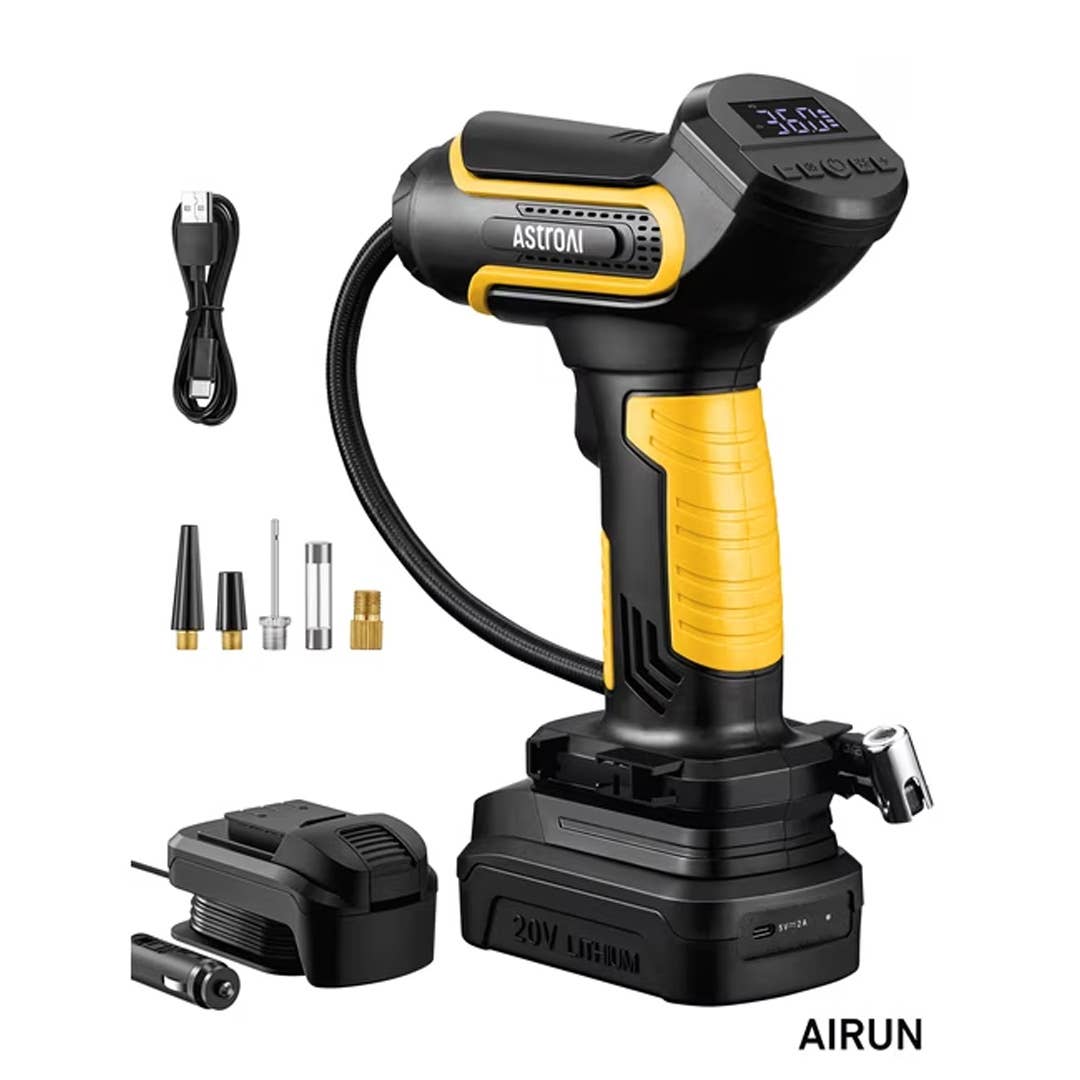 The AstroAI Cordless Tire Inflator is on sale right now at Walmart