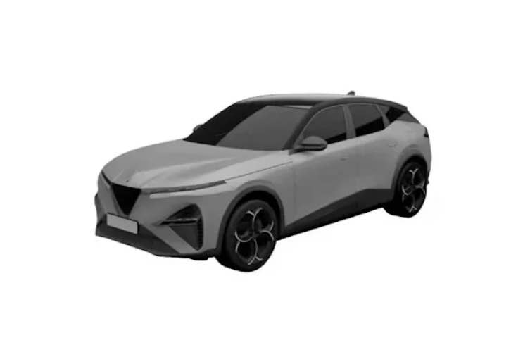 Next Generation Alfa Romeo Stelvio Design Leak front quarter