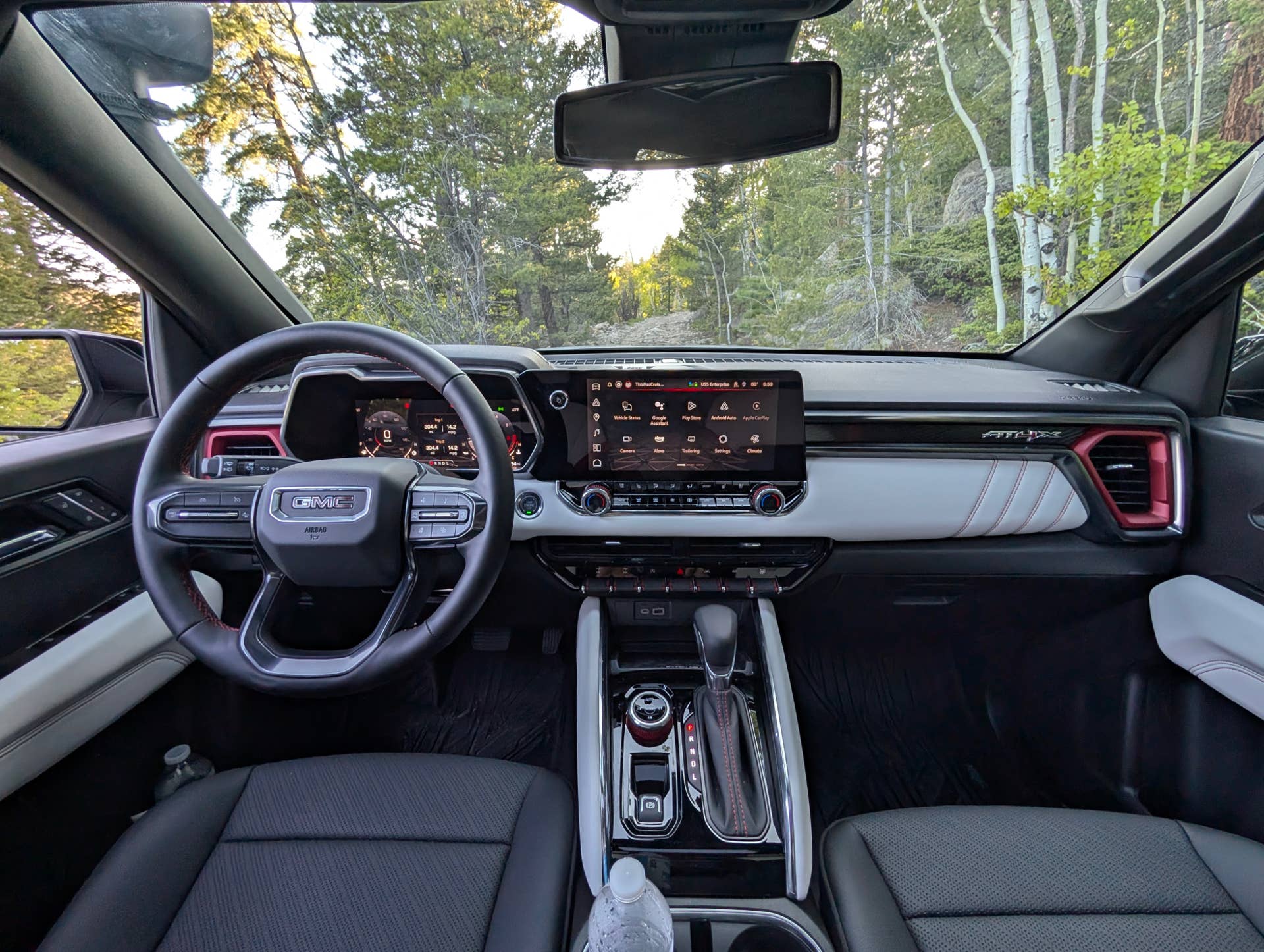 Interior view of 2025 GMC Canyon AT4X AEV