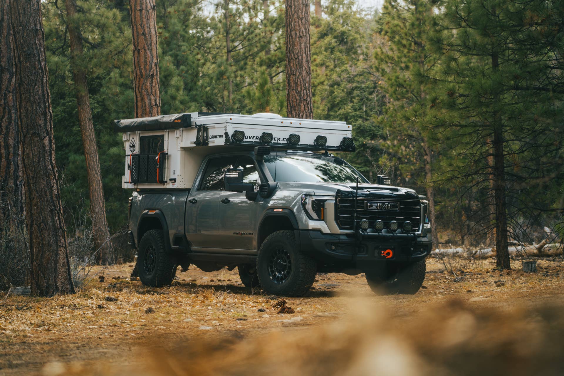 This Customized GMC Sierra 2500 AT4X is the Epitome of Overland