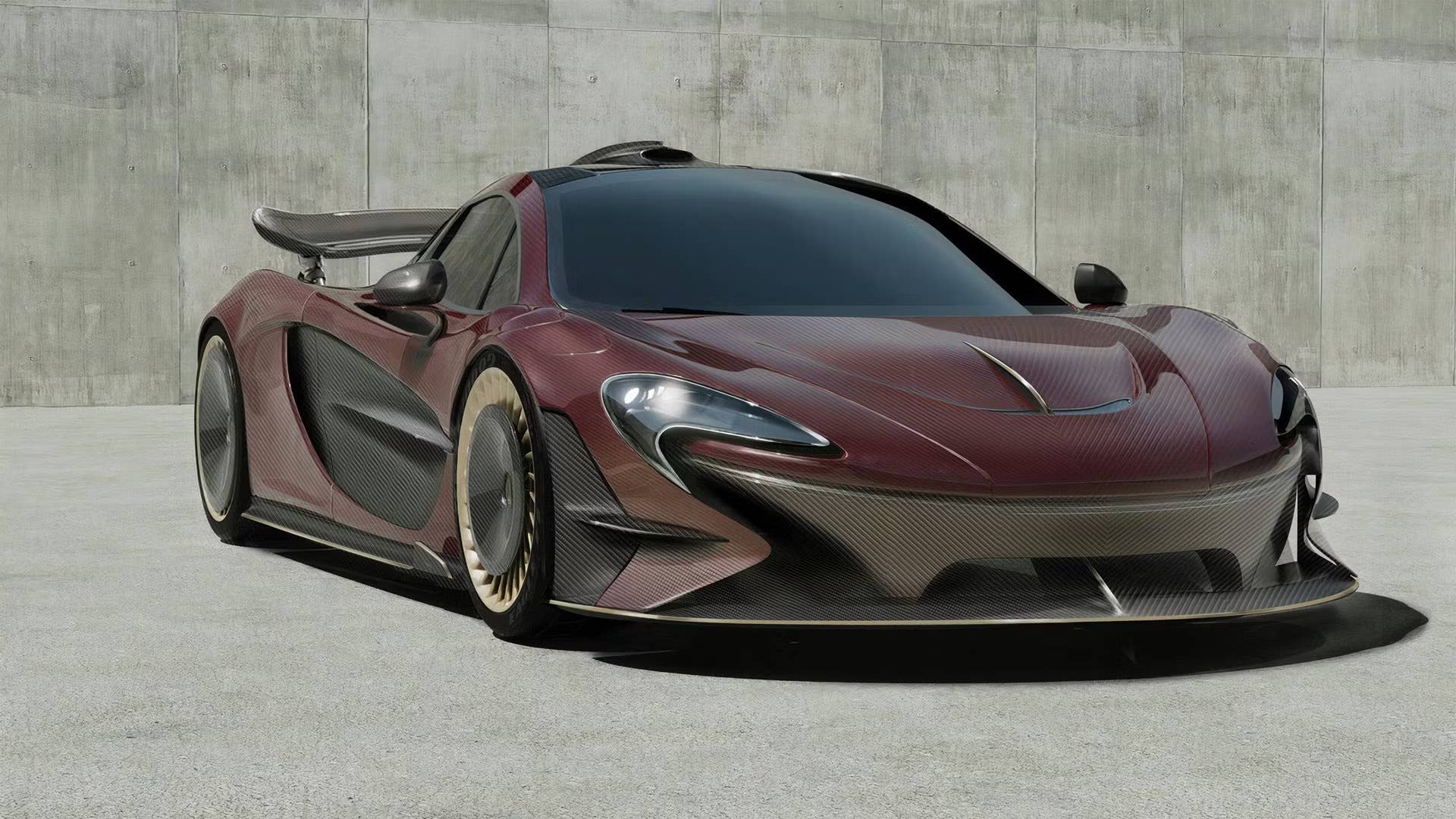 McLaren P1 Evo Design Render