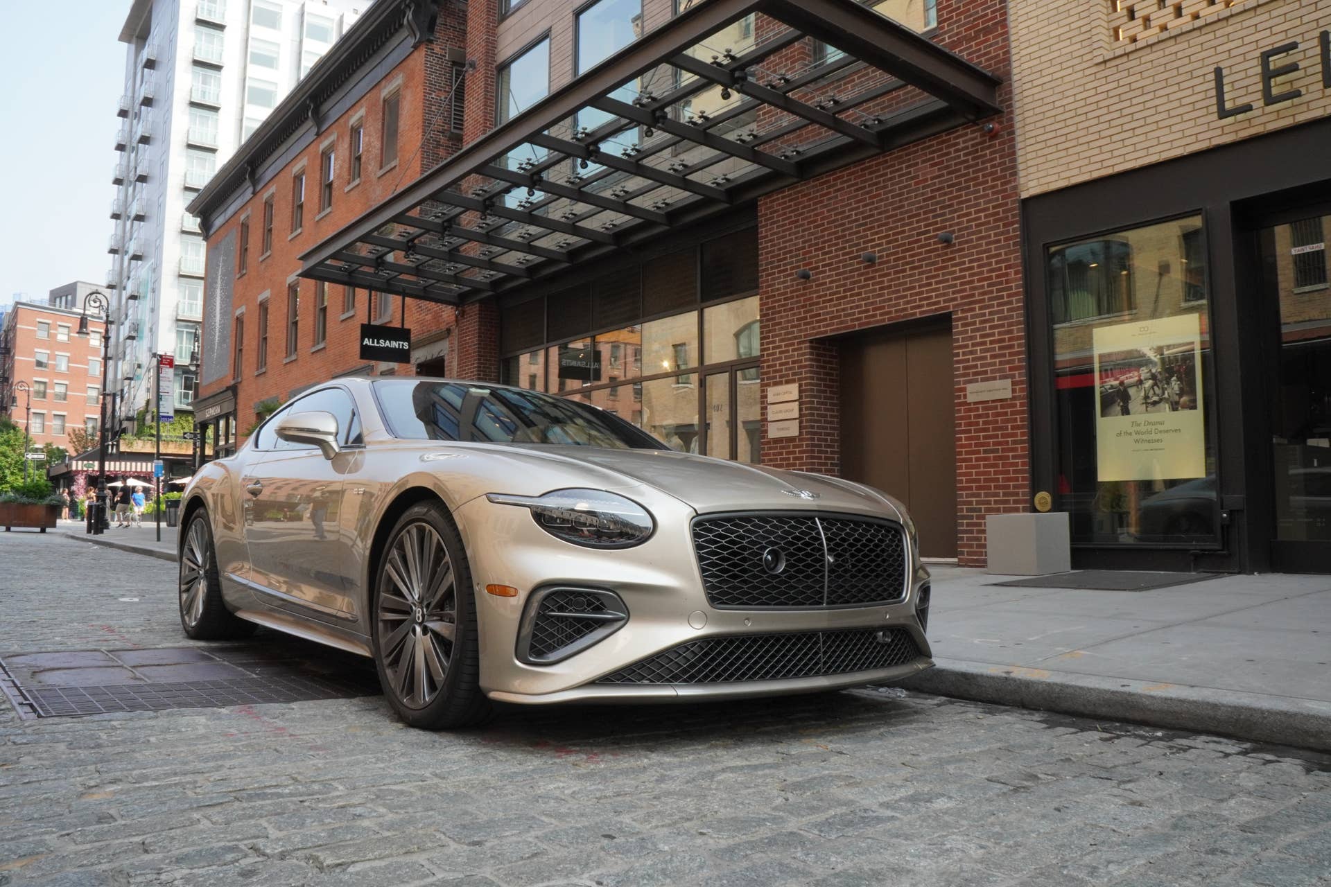 The 2025 Bentley Continental GT Speed in the Meatpacking District, New York City