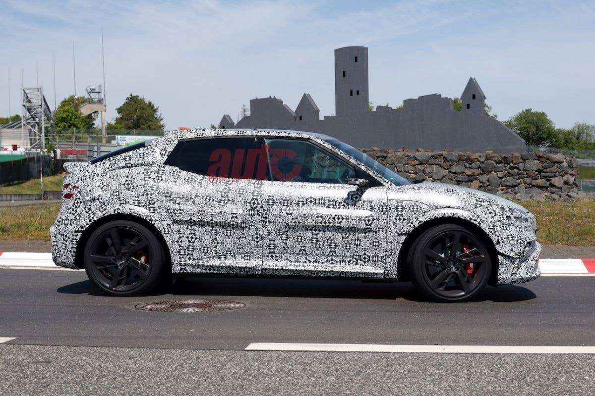 Genesis GV60 Magma Spy Shot side
