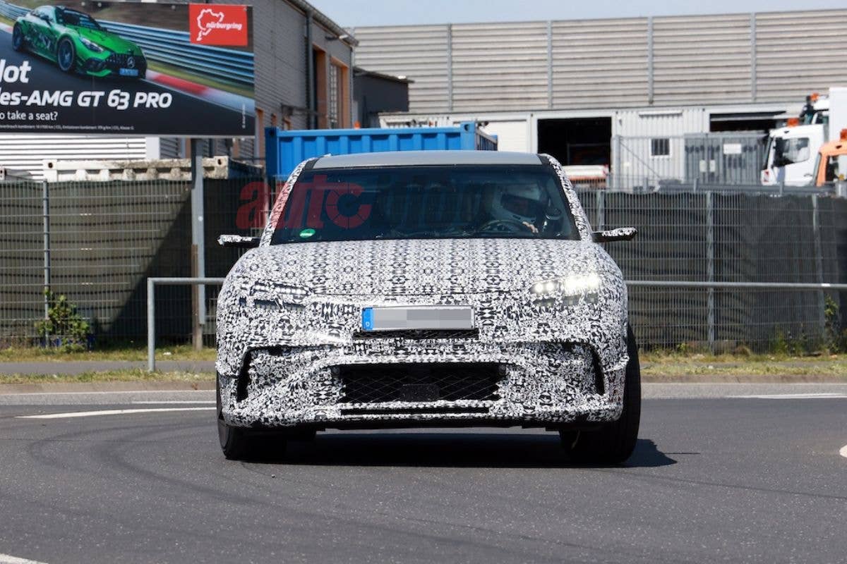 Genesis GV60 Magma Spy Shot front
