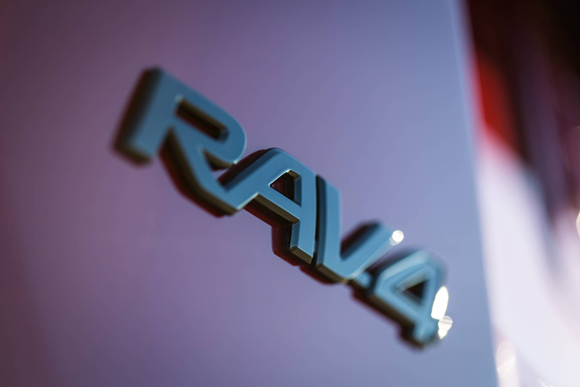 2018 Toyota RAV4 badge