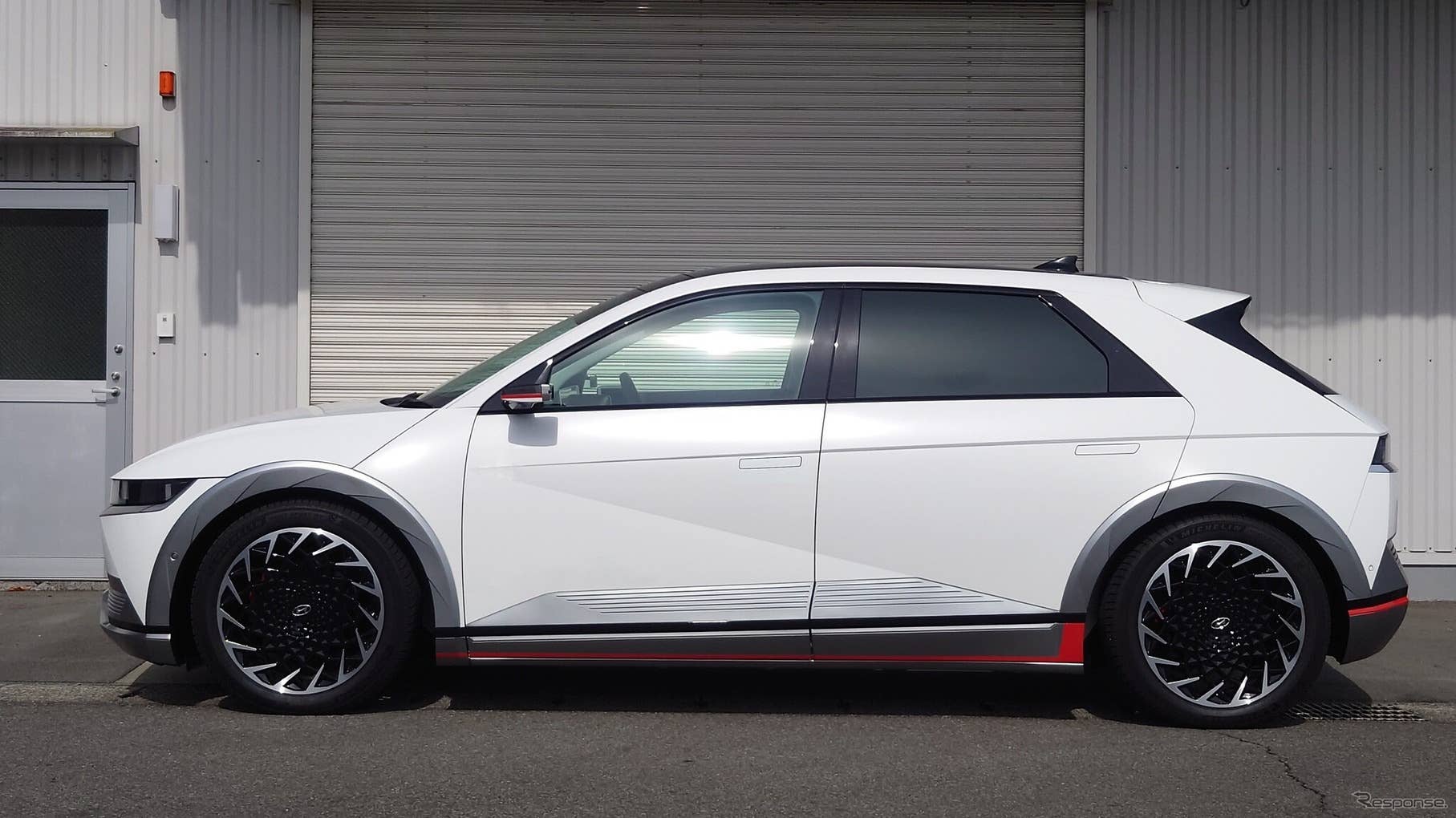 2025 Hyundai Ioniq 5 HKS Supermax S Suspension Drop Side View