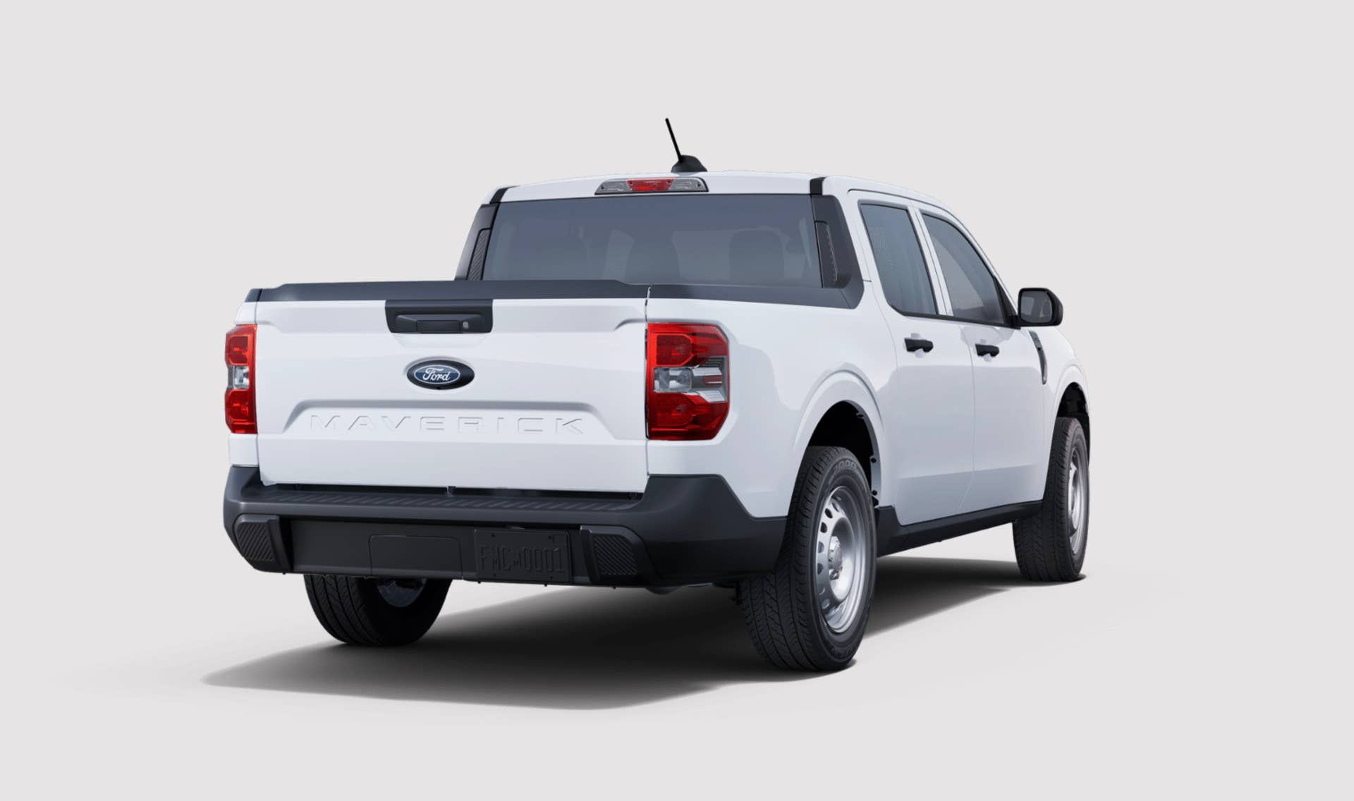 2025 Ford Maverick rear 3/4 angle