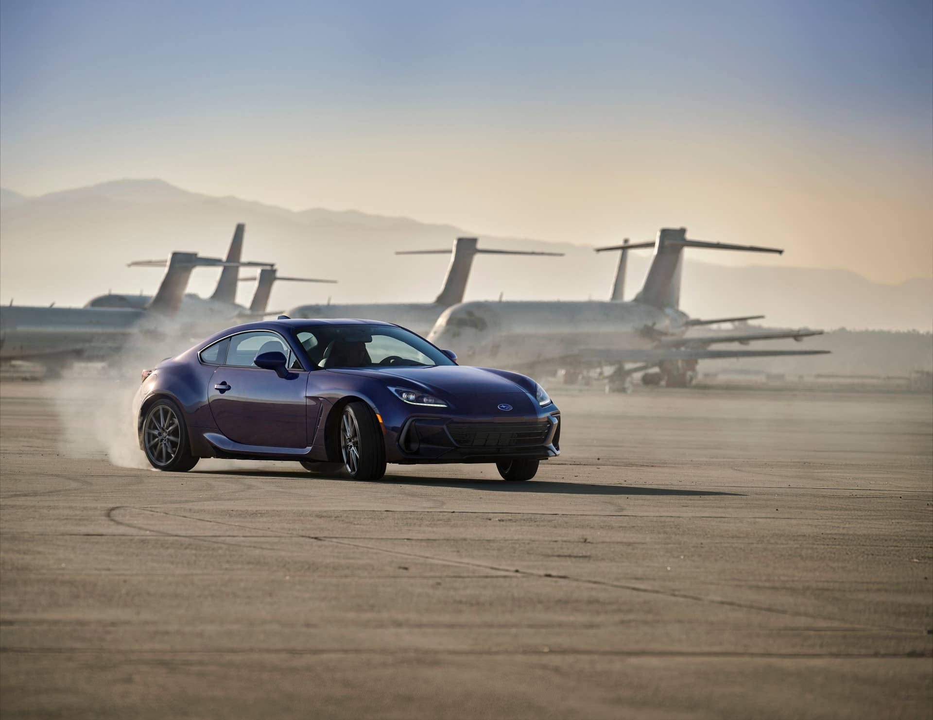 2025 Subaru BRZ Series.Purple, drifting, front three-quarters