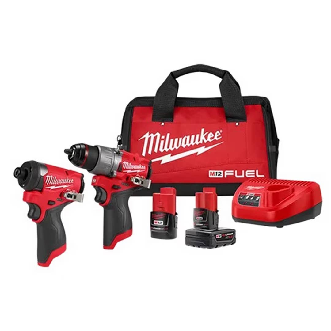 Milwaukee M12 Combo Tool Kit with Drill and Impact Driver