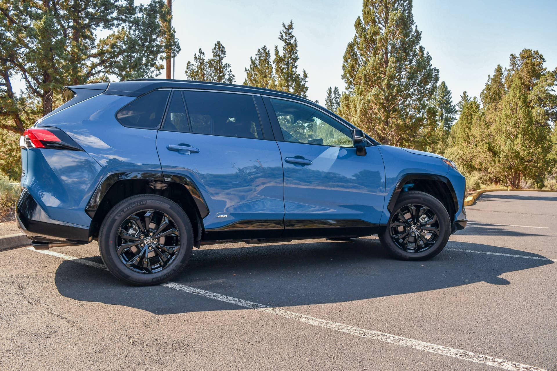 The 2025 Toyota RAV4 XSE AWD hybrid