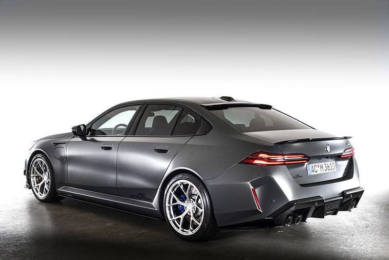 AC Schnitzer BMW M5 Sedan rear quarter static