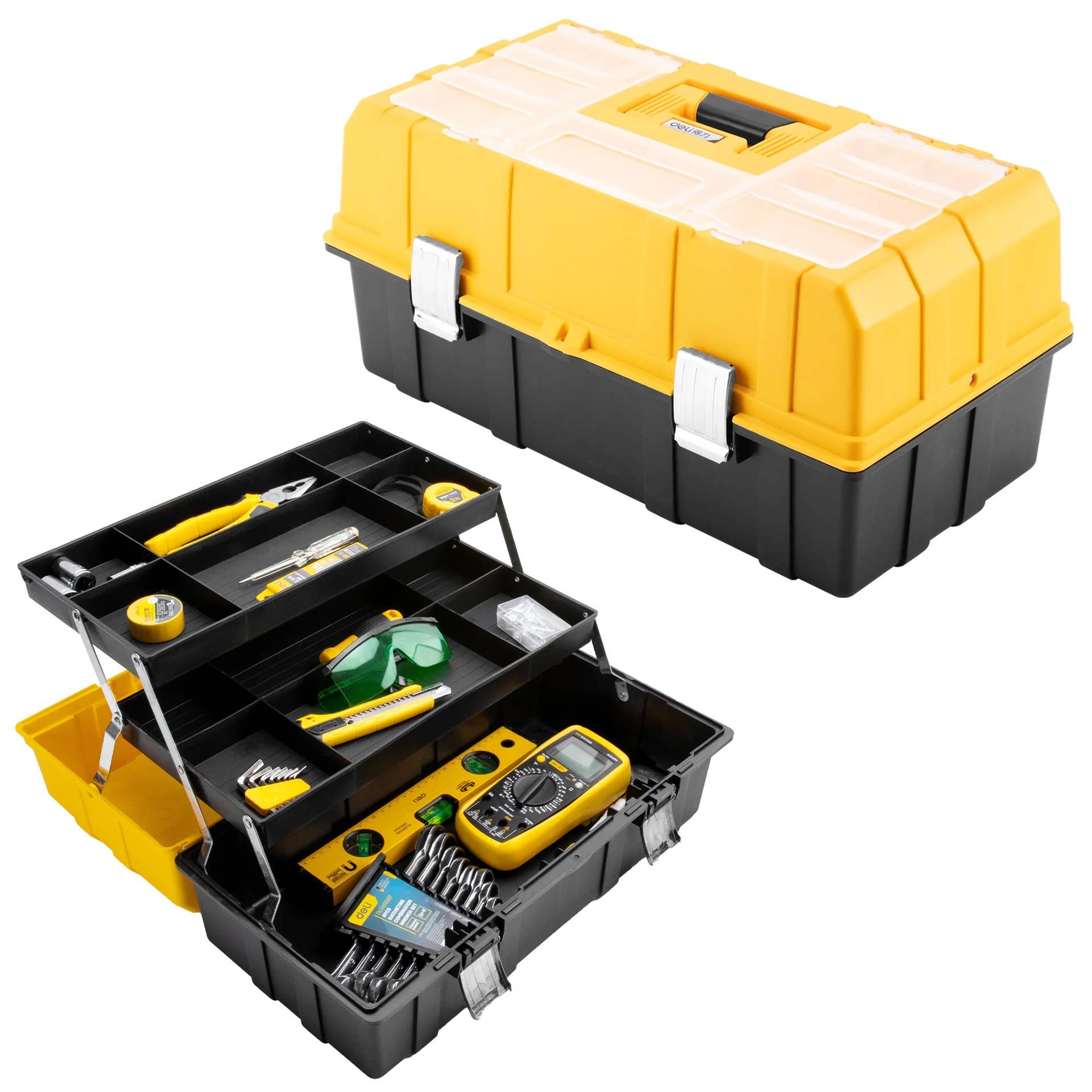 The Deli 21-Inch Plastic Toolbox is currently 59% off - Autoblog