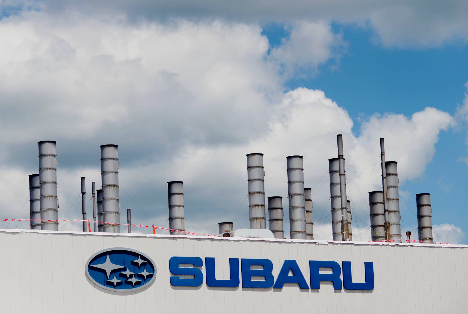 The Subaru of Indiana Automotive Inc. (SIA) assembly plant stands in Lafayette, Indiana.