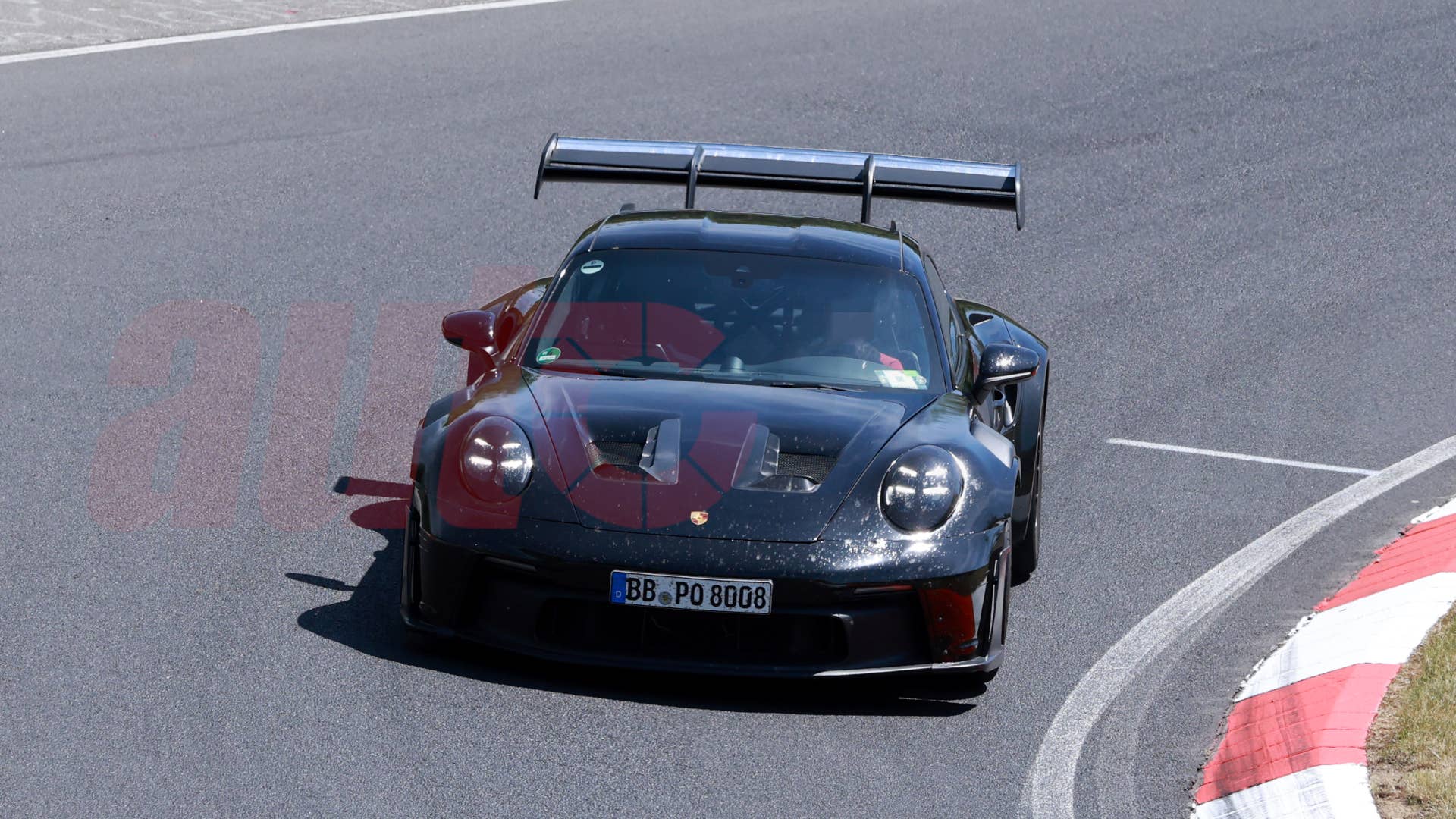 992 Porsche 911 GT2 RS spy shot