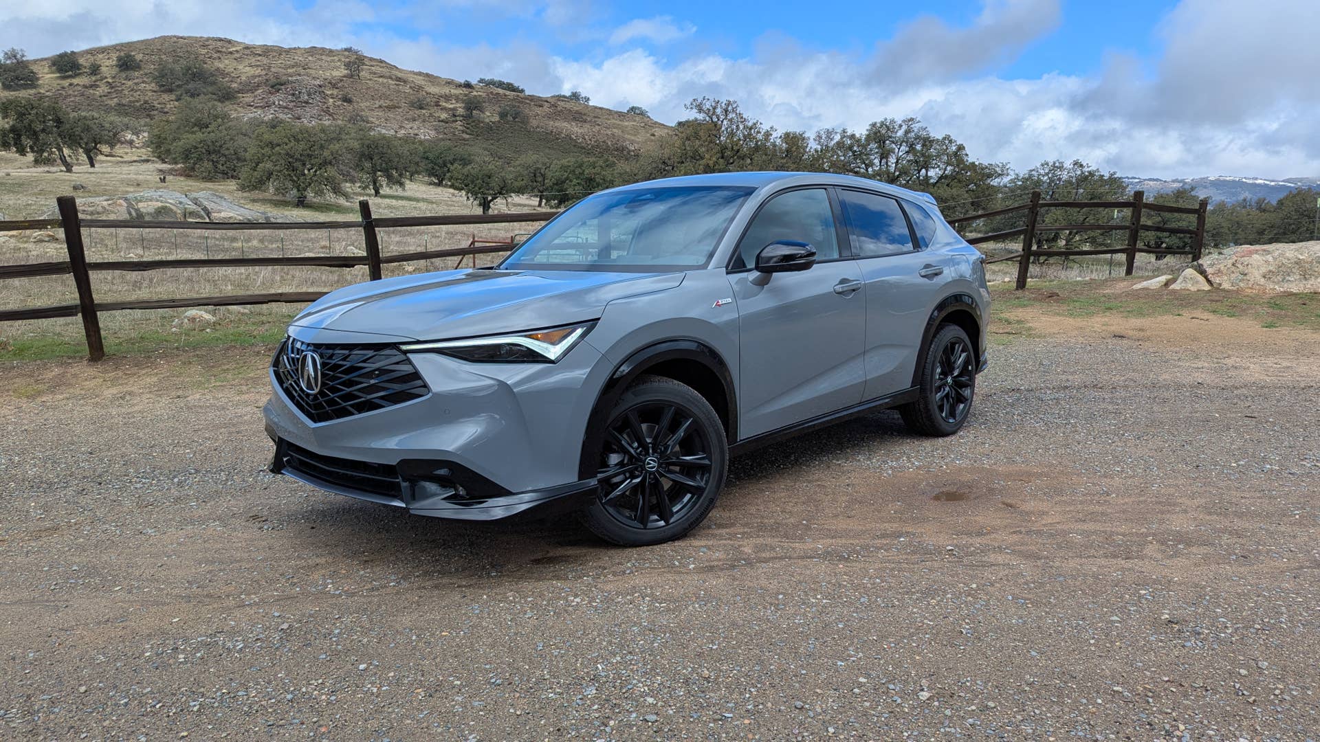 The front of the Acura ADX