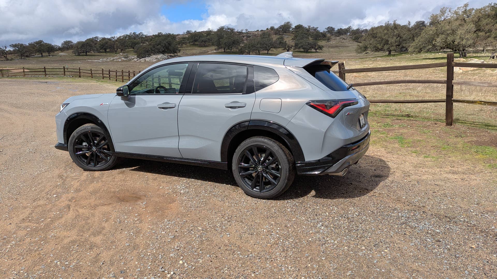 The side profile of the Acura ADX