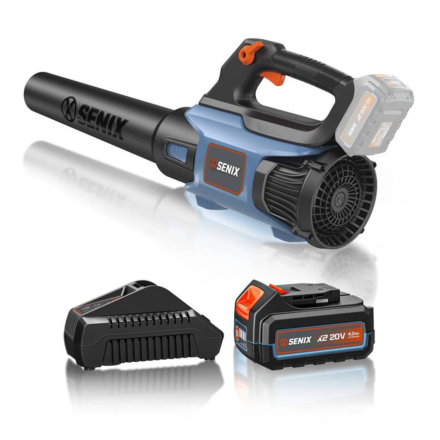 The Senix 20V Max Cordless Leaf Blower is on sale now at Walmart.