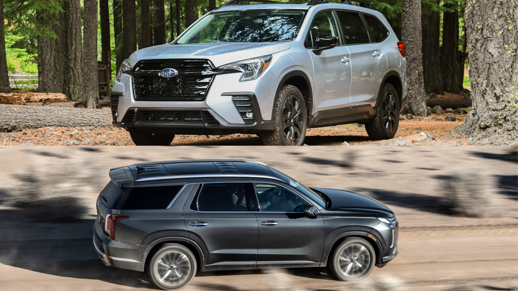 Hyundai Palisade and Subaru Ascent
