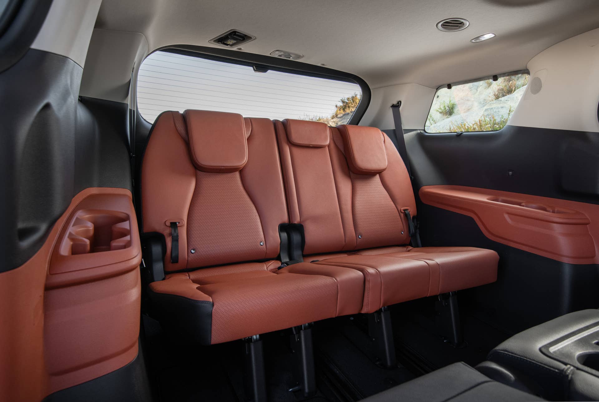 The third row of the 2025 Kia Carnival