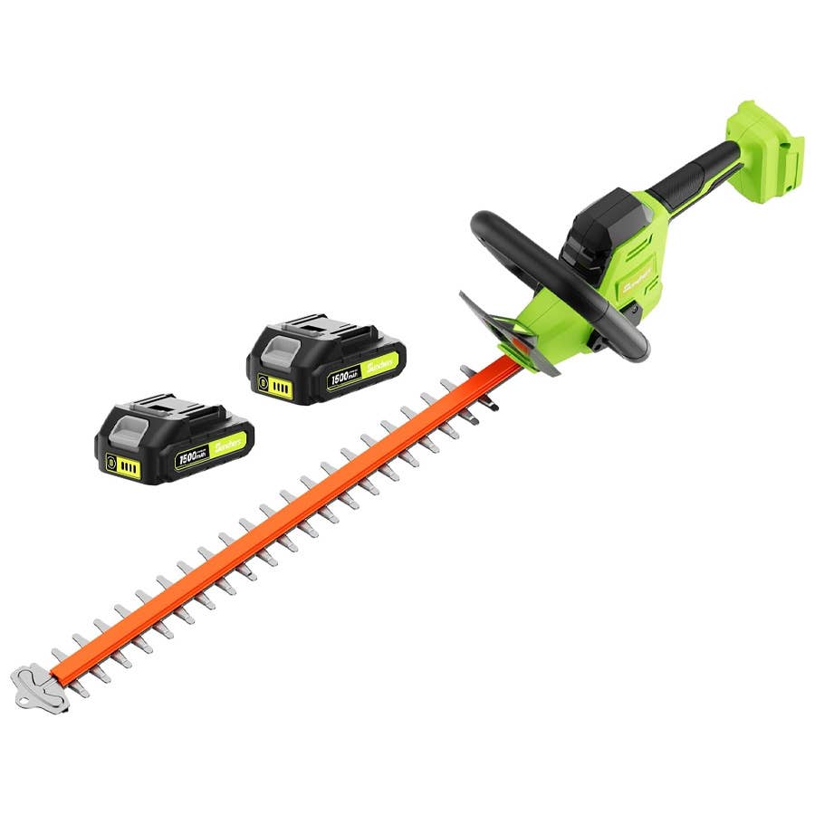 The Sunchers 20V Max Cordless Hedge Trimmer is on sale now at Amazon.