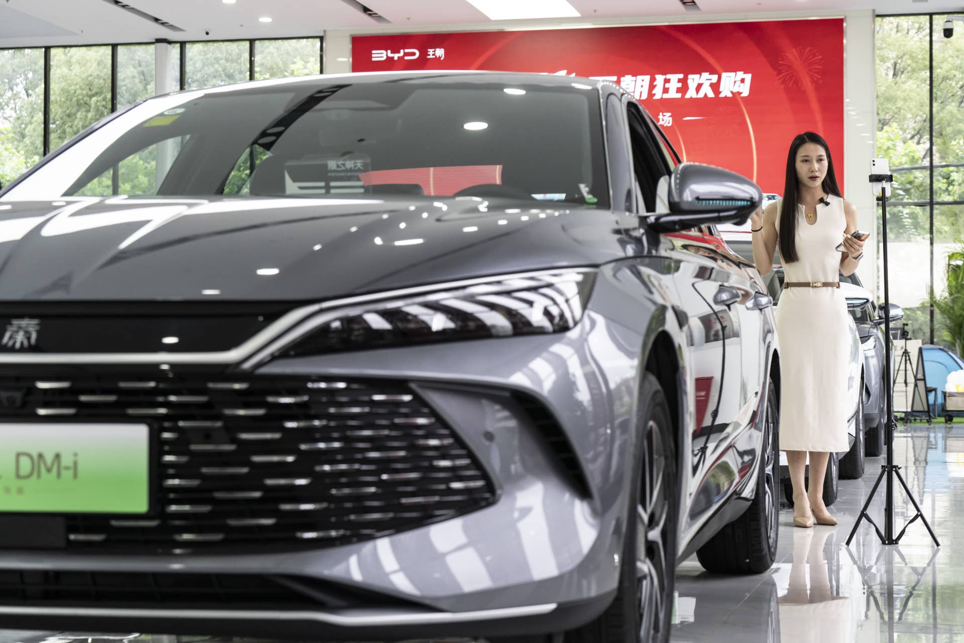 BYD Showroom in Shanghai