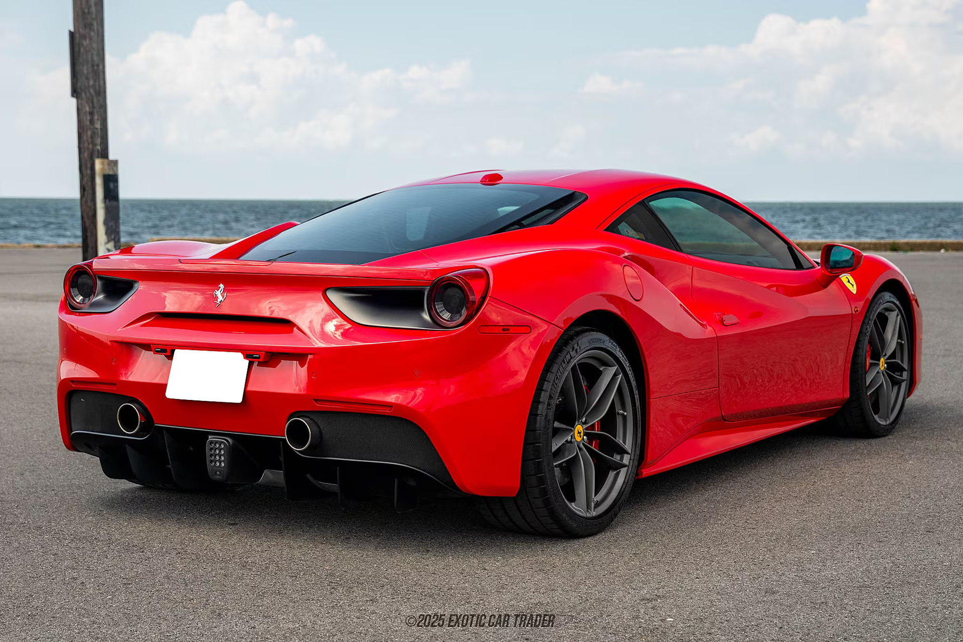 2018 Ferrari 488 GTB with ultra-low miles just hit the market