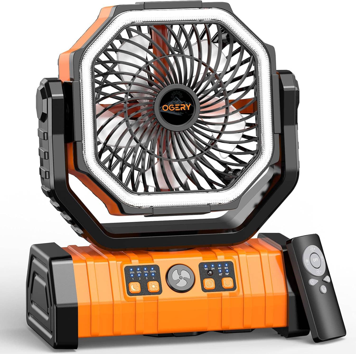 Ogery Rechargeable Camping Fan