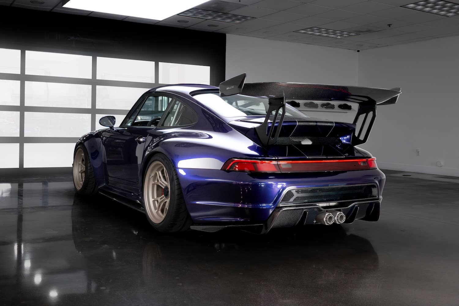 Gunther Werks GWX rear quarter studio shot