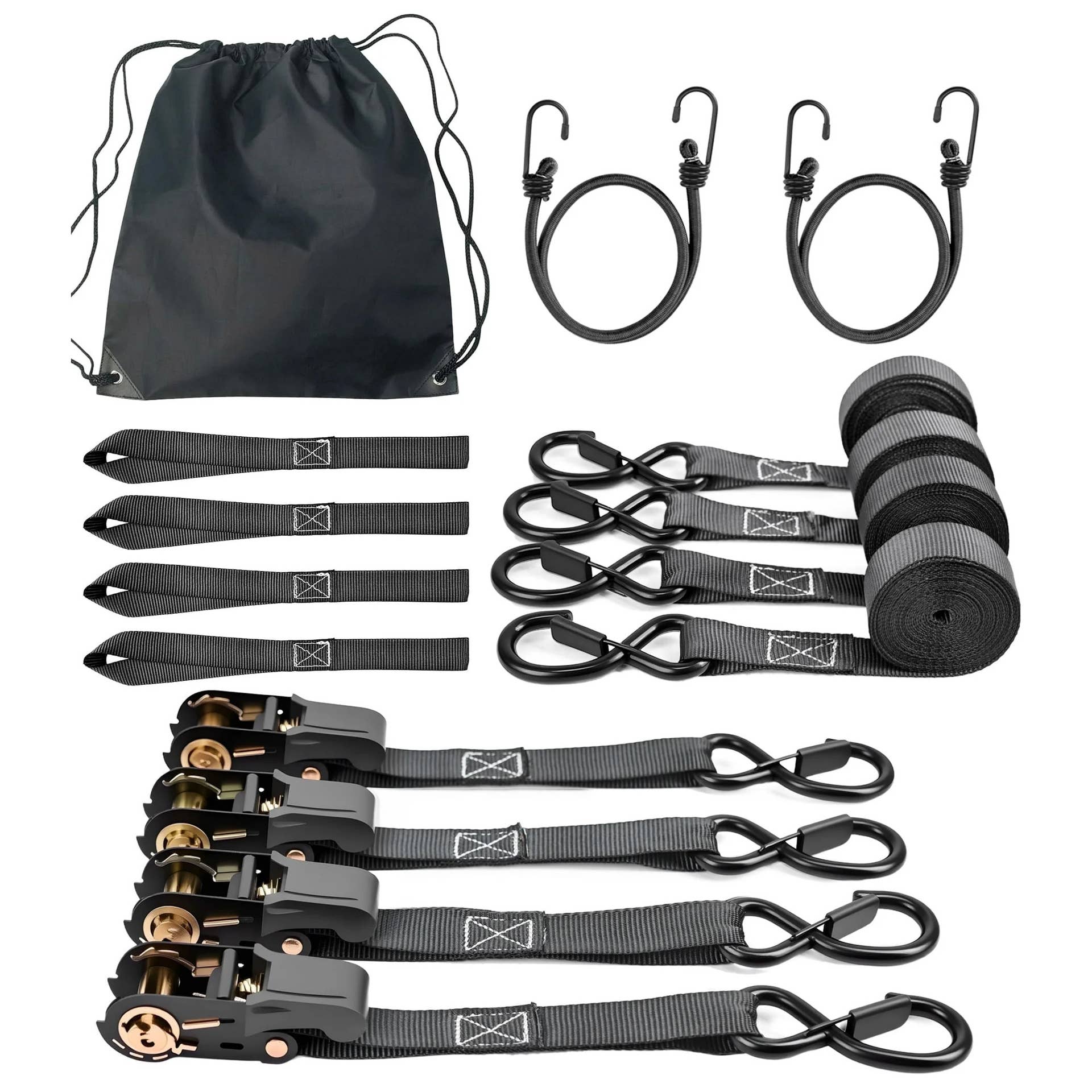 Floray Heavy-Duty Ratchet Straps